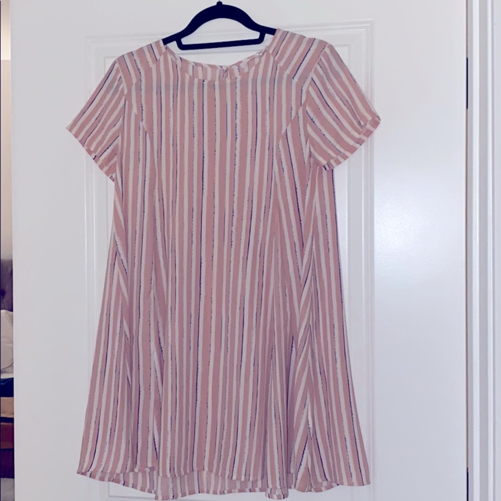 Oversize Stripe Dress